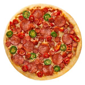 Pizza cu salam picant si ardei iute Diavola 325g