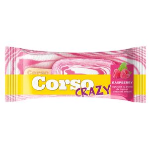 Inghetata cu frisca si sorbet de zmeura Crazy 100ml