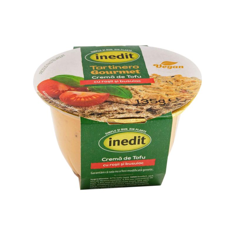 Crema de tofu cu rosii si busuioc Gourmet 135g