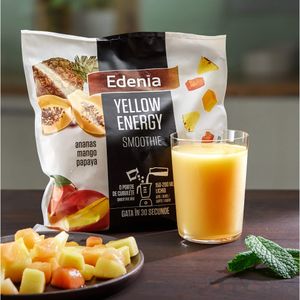 Mix fructe smoothie cu ananas, mango, papaya Yellow Energy 500g