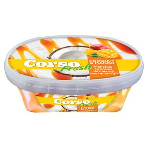 Inghetata cu aroma de cocos si sos de mango Fresh 900ml