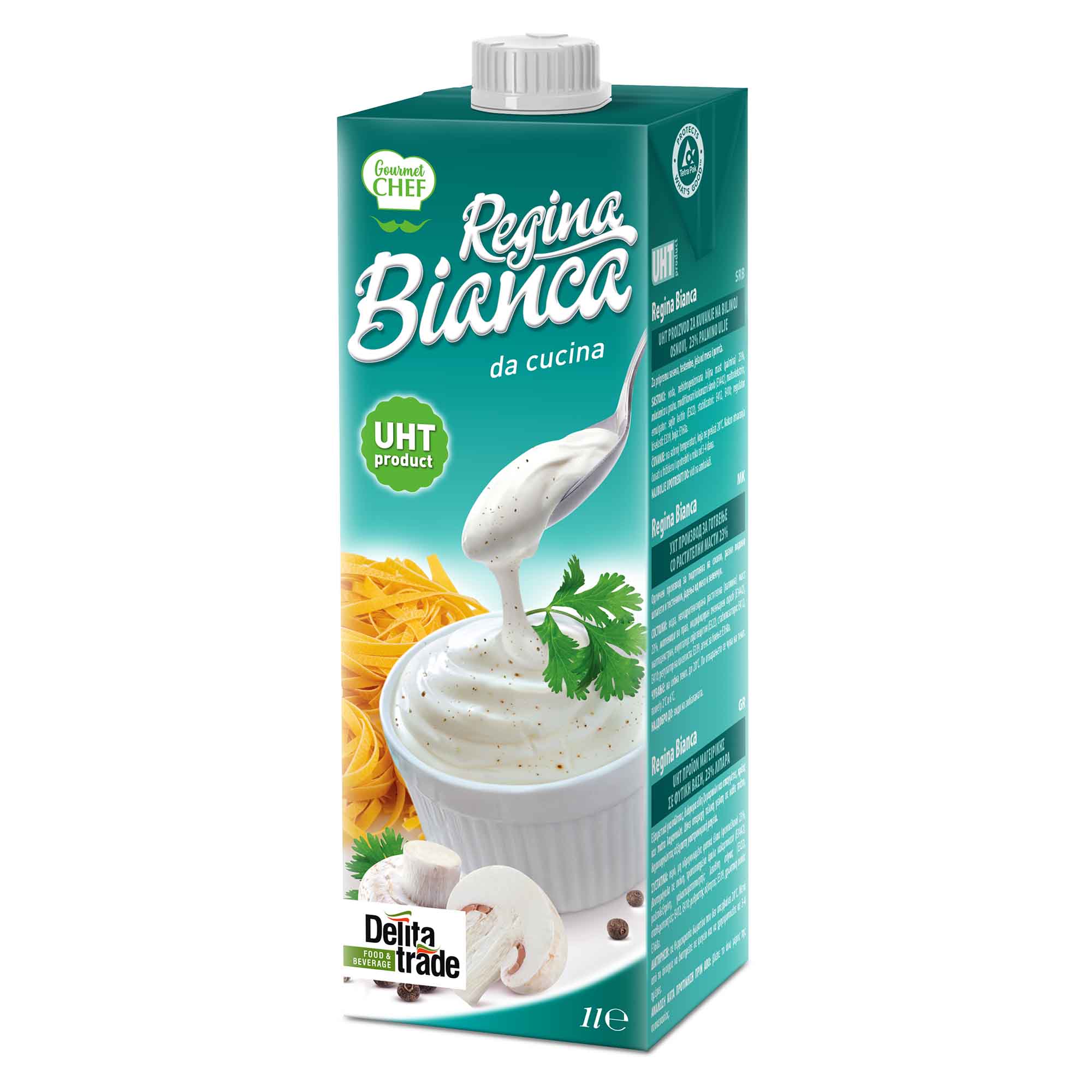 Crema vegetala UHT pentru gatit 23% 1l - Bocado