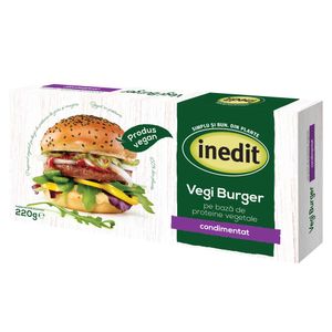 Burger vegetal condimentat (2 x 110g) 220g