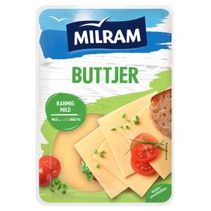 Branza Buttjer felii 45% 150g