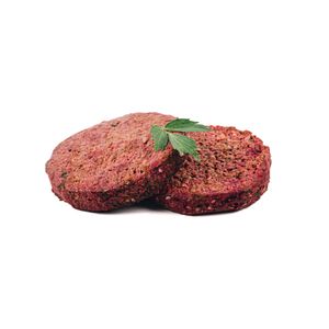 Burger vegetal Happy Cow din sfecla rosie si andive (10 buc x 115g) 1.15kg
