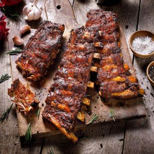 Coaste de porc marinate, gatite sous-vide (8 buc x ~600-700g) ~4.8k