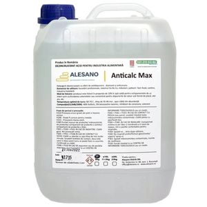 Detergent anticalcar concentrat, acid 5l