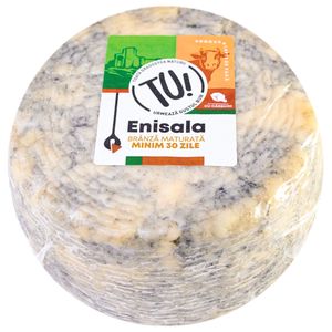 Branza cu carbune, maturata minim 30 zile Enisala ~1.5kg