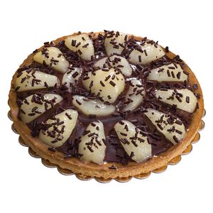 Tarta cu pere si cacao, portionata (12 portii x 117g) 1.4kg