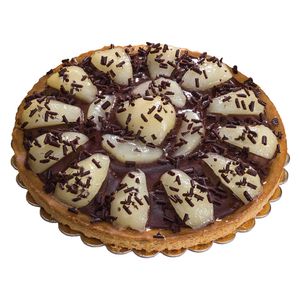 Tarta cu pere si ciocolata, portionata (12 portii x 117g) 1.4kg