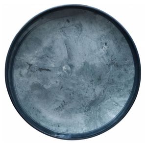 Farfurie rotunda portelan Blue Stone Ø 25cm, set*12 buc