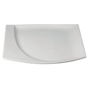 Farfurie patrata portelan Mazza 20.1cm, set*6 buc