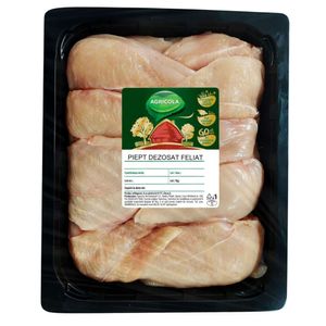 Piept de pui dezosat, feliat, ATM cca 5kg, bax 9-11kg