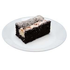 Prajitura cu cacao si nuca de cocos, portionata (14 portii x 100g) 1.4kg