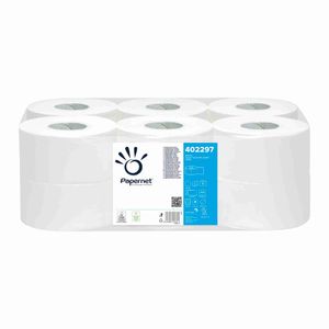 Hartie igienica alba, 2 straturi, 140m, 12 role/bax