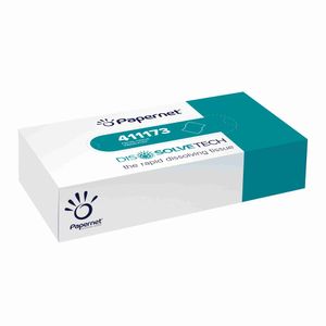 Servetele faciale dizolvabile in apa, albe, 2 straturi, 100 portii