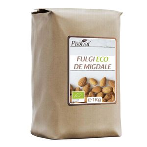 Fulgi de migdale bio, 1kg