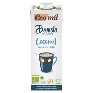 Barista vegetala de cocos pentru cafea, bio, cutie 1l, bax*6 buc