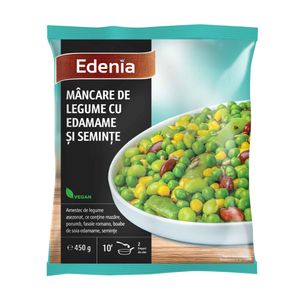 Mancare de legume cu edamame si seminte 450g