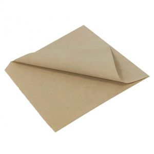 Coltar din hartie rezistenta la grasimi 15x17cm, kraft natur bax*2000 buc