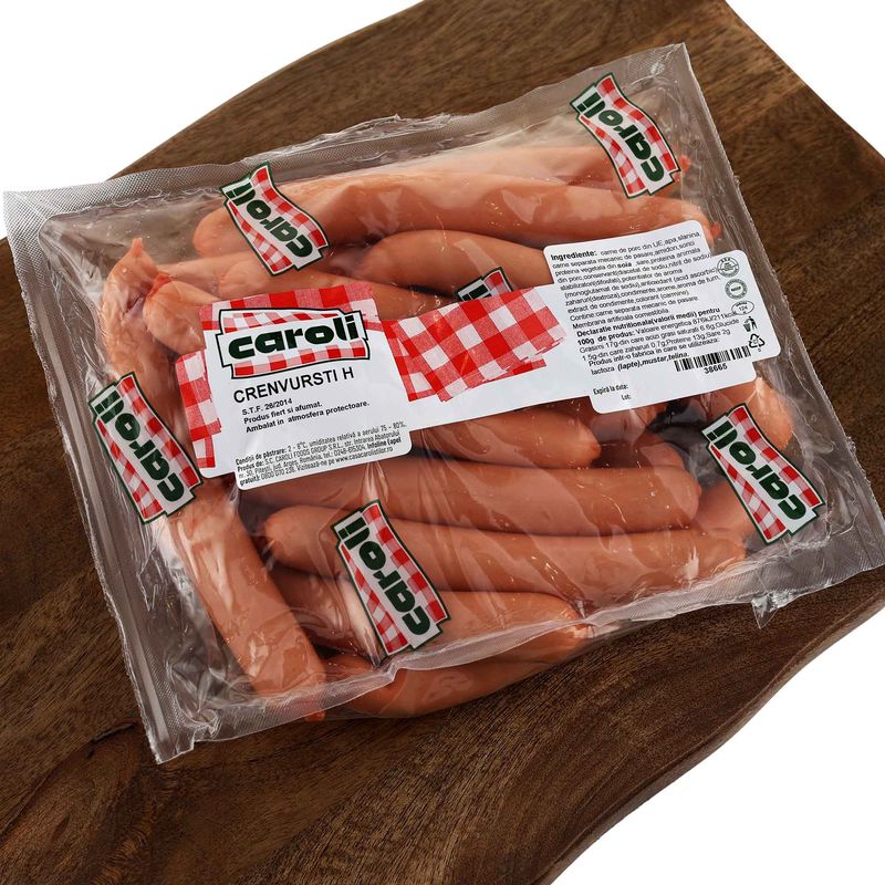 Crenvursti cu ceapa 16cm, 50gbuc 960g_38665 -1-.jpg