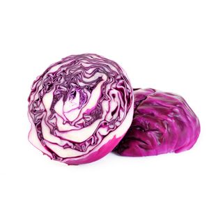 Varza rosie taiata si spalata 1kg