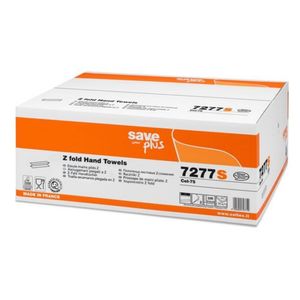Prosoape pliate albe, 2 straturi, 20.5x24cm, 120 buc/pachet, 25 pachete