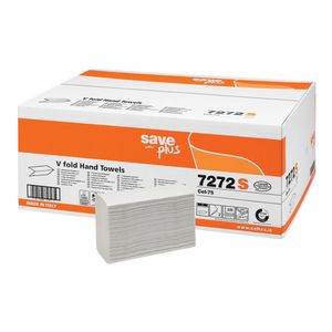 Prosoape pliate albe, 2 straturi, celuloza 75%, 21.5x21cm, 200 buc/pachet, 15 pachete