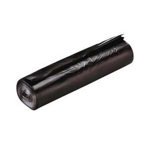 Saci menaj 240l, LDPE 110x125cm, negri 10 saci/rola bax*12 role