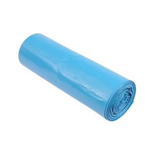 Saci menaj 35l, LDPE 50x70cm, albastri, 21 microni 15 saci/rola bax*50 buc