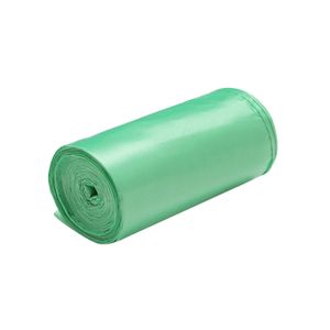 Saci menaj 35l, LDPE 50x70cm, verzi, 21 microni 15 saci/rola bax*50 buc
