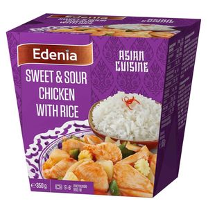 Carne de pui in sos dulce acrisor cu orez reteta thailandeza 350g