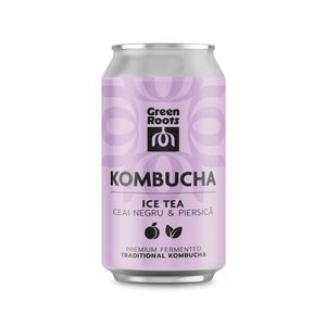 Kombucha aroma de piersica 330ml bax*24 buc