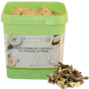 Supa crema de ciuperci de padure si hribi 3kg