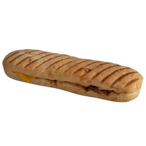 Panini cu fasii de vita gatita lent si branza Cheddar 170g