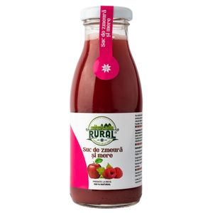 Suc natural de mere si zmeura 250ml, bax*20 buc