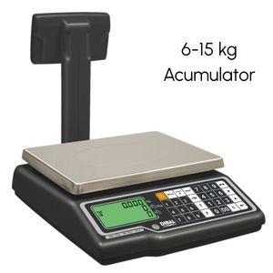 Cantar 6/15 kg, cu acumulator, G325