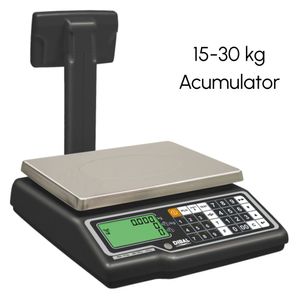 Cantar 15/30 kg, cu acumulator, G325