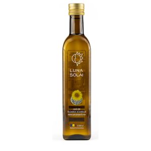 Ulei de floarea soarelui obtinut prin presare la rece 500ml