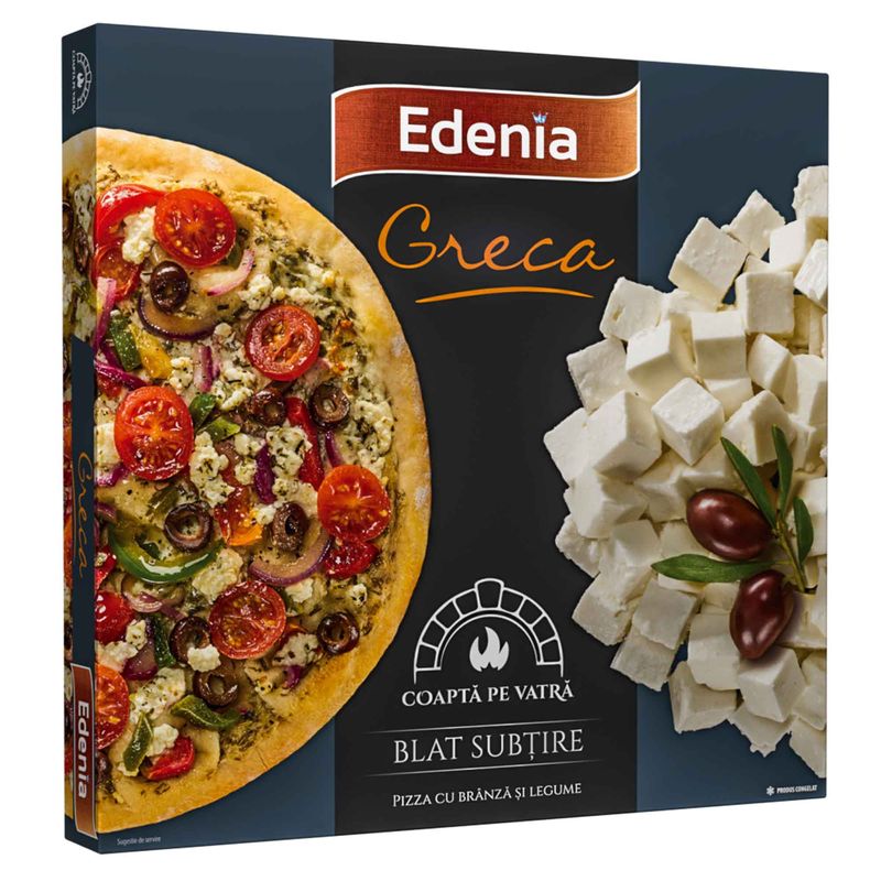 Pizza cu branza si legume 340g