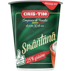 Smantana 25% 375g bax*8 buc