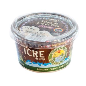 Salata icre de crap cu ceapa 190g bax*6 buc