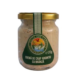 Crema de crap argintiu cu branza 170g bax*6 buc