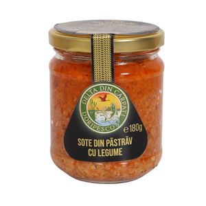 Sote din pastrav cu legume 180g bax*6 buc