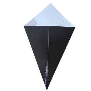 Cornete negre pentru clatite 100 buc