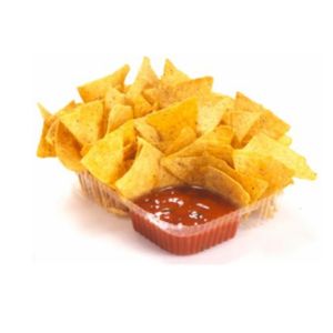 Tavite mari pentru nachos cu un compartiment pentru sos 100 buc