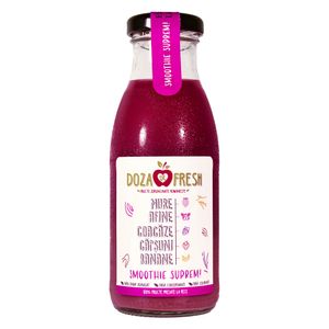 Smoothie mere, mure, banane, coacaze, capsuni, afine 250ml bax*6 buc