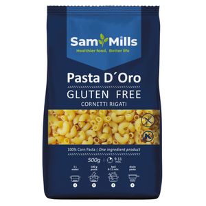 Paste Cornetti Rigati din porumb 500g bax*12 buc