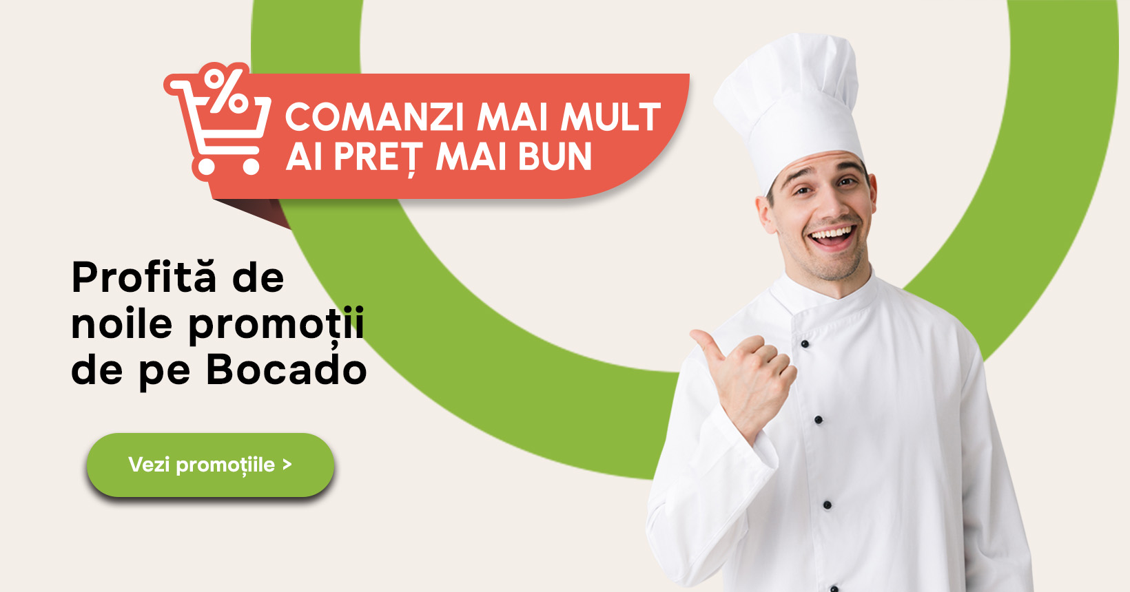 Comanzi mai mult, ai pret mai bun​